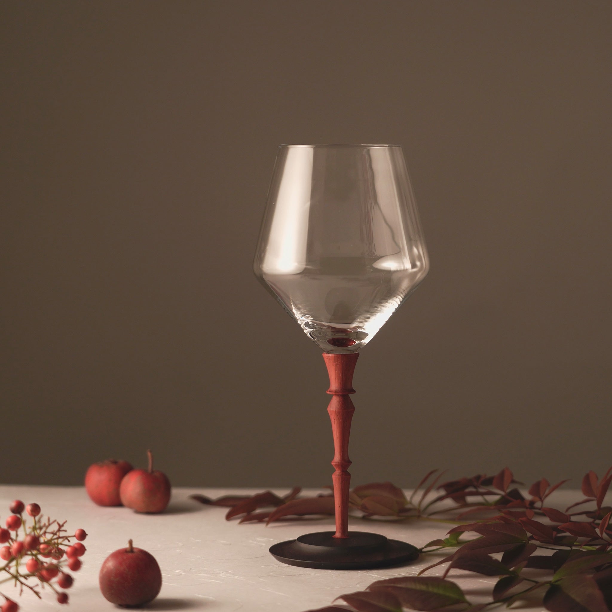 ZWIESEL x MOKU / 赤ワイン 465ml パドック × 縞黒檀 / ハンドメイド