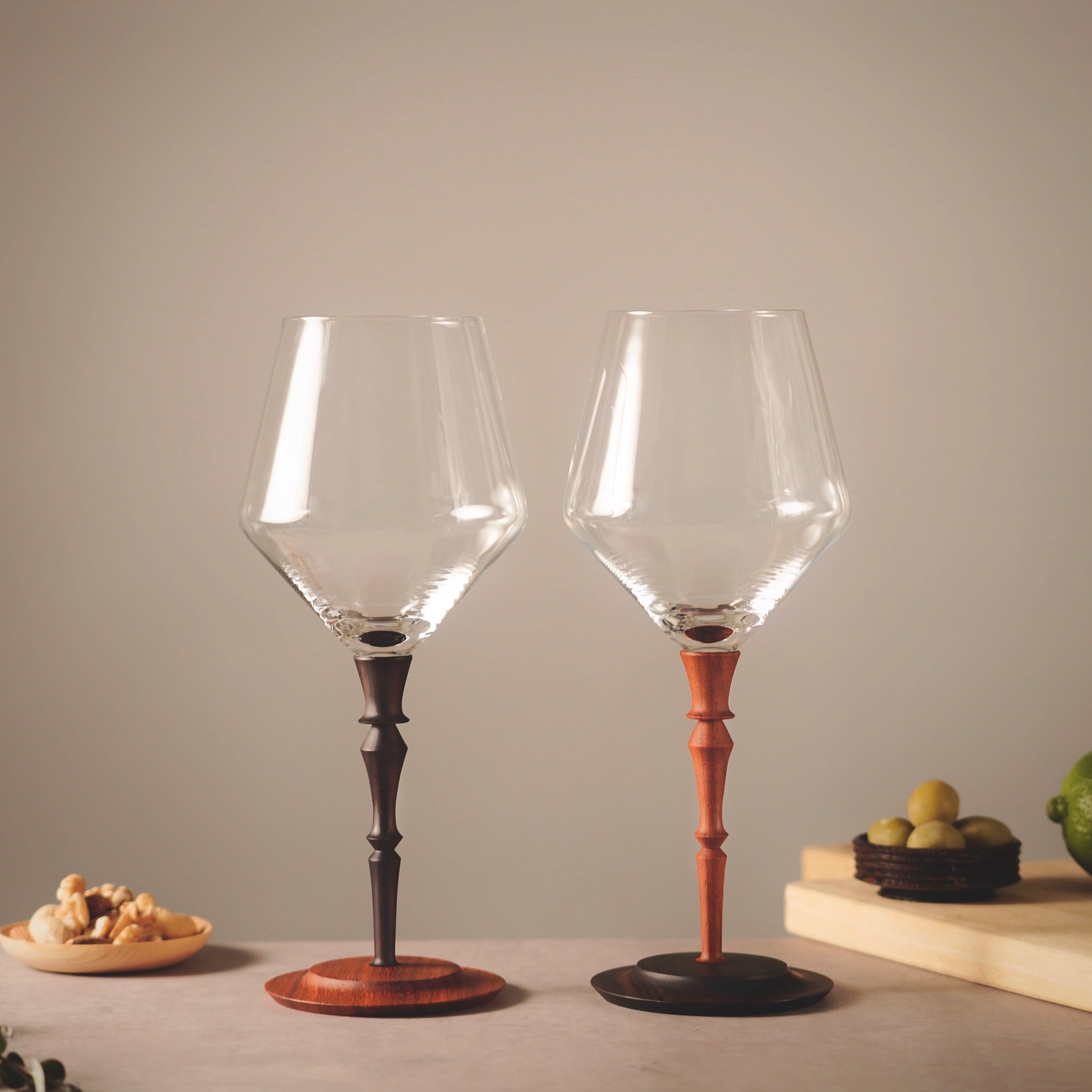 ZWIESEL x MOKU / 赤ワイン 465ml パドック × 縞黒檀 / ハンドメイド