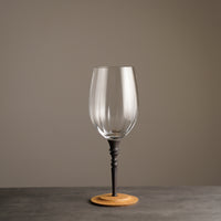 ZWIESEL x MOKU / 白ワイン 296ml 縞黒檀 × 山桜 / ハンドメイド