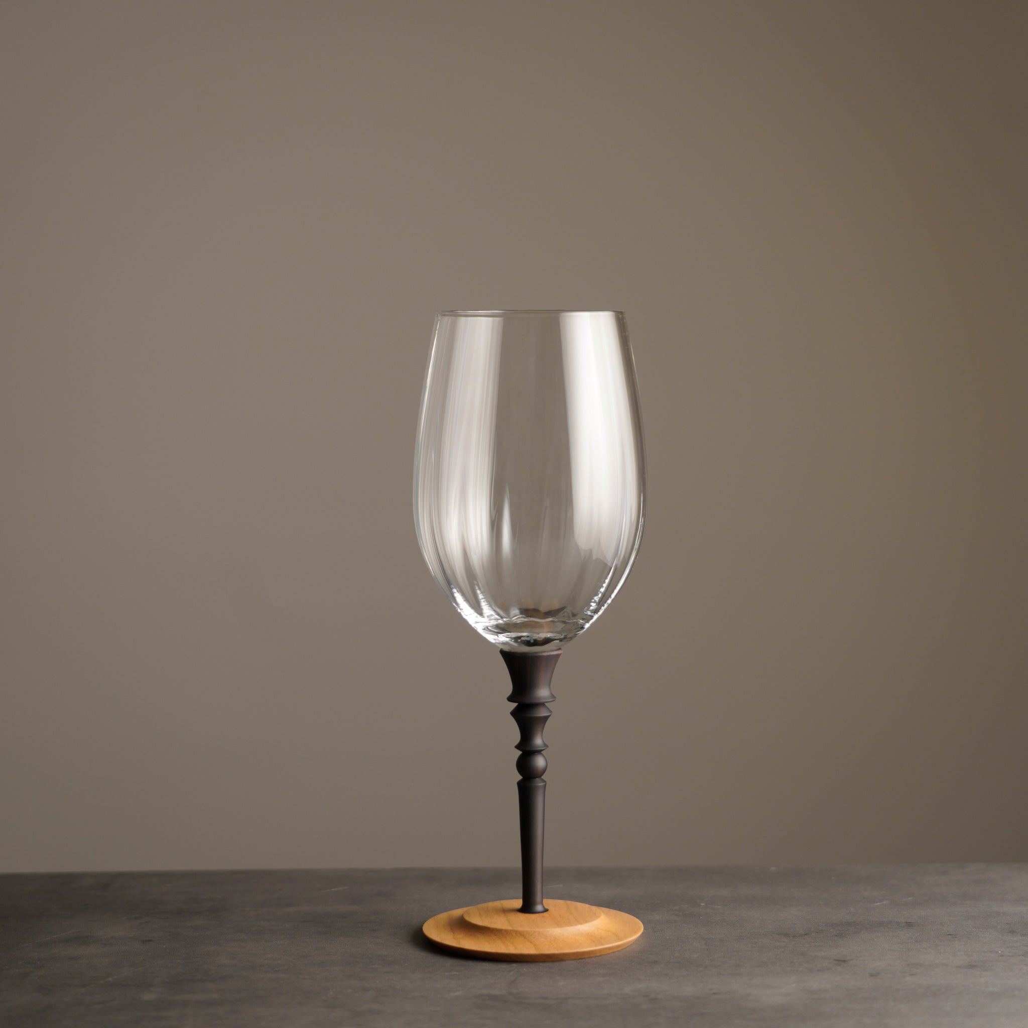 ZWIESEL x MOKU / 白ワイン 296ml 縞黒檀 × 山桜 / ハンドメイド