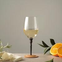 ZWIESEL x MOKU / 白ワイン 296ml 縞黒檀 × 山桜 / ハンドメイド