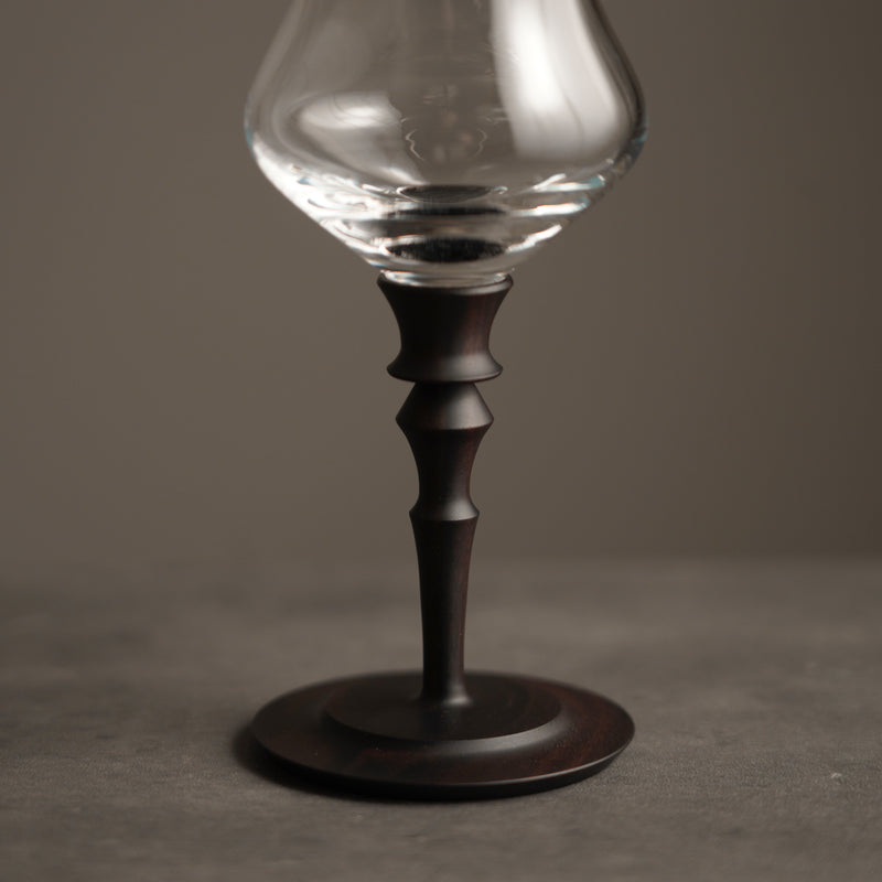 ZWIESEL x MOKU / グラッパ 95ml 縞黒檀 × 縞黒檀  / ハンドメイド