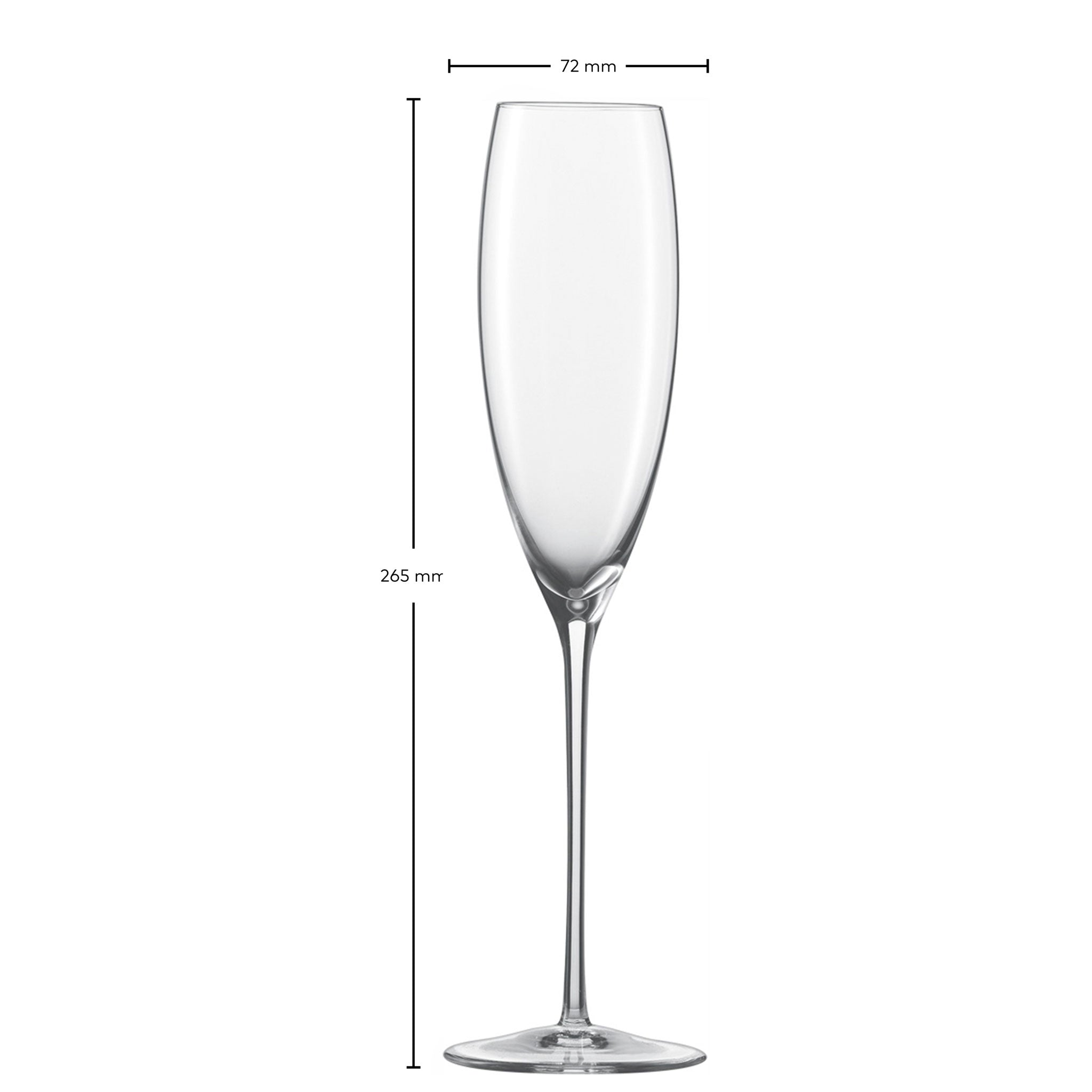 エノテカ / フルートシャンパン ”発泡ポイント付” 214ml / ハンドメイド（1個 / 2個セット）