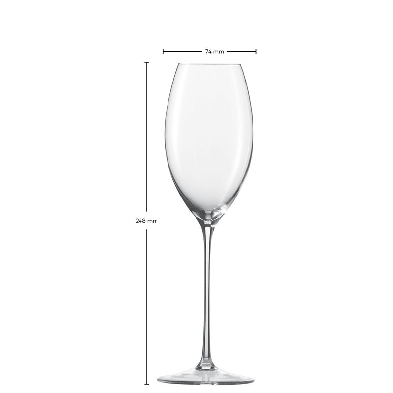 エノテカ / シャンパン ”発泡ポイント付” 305ml / ハンドメイド（1個 / 2個セット）