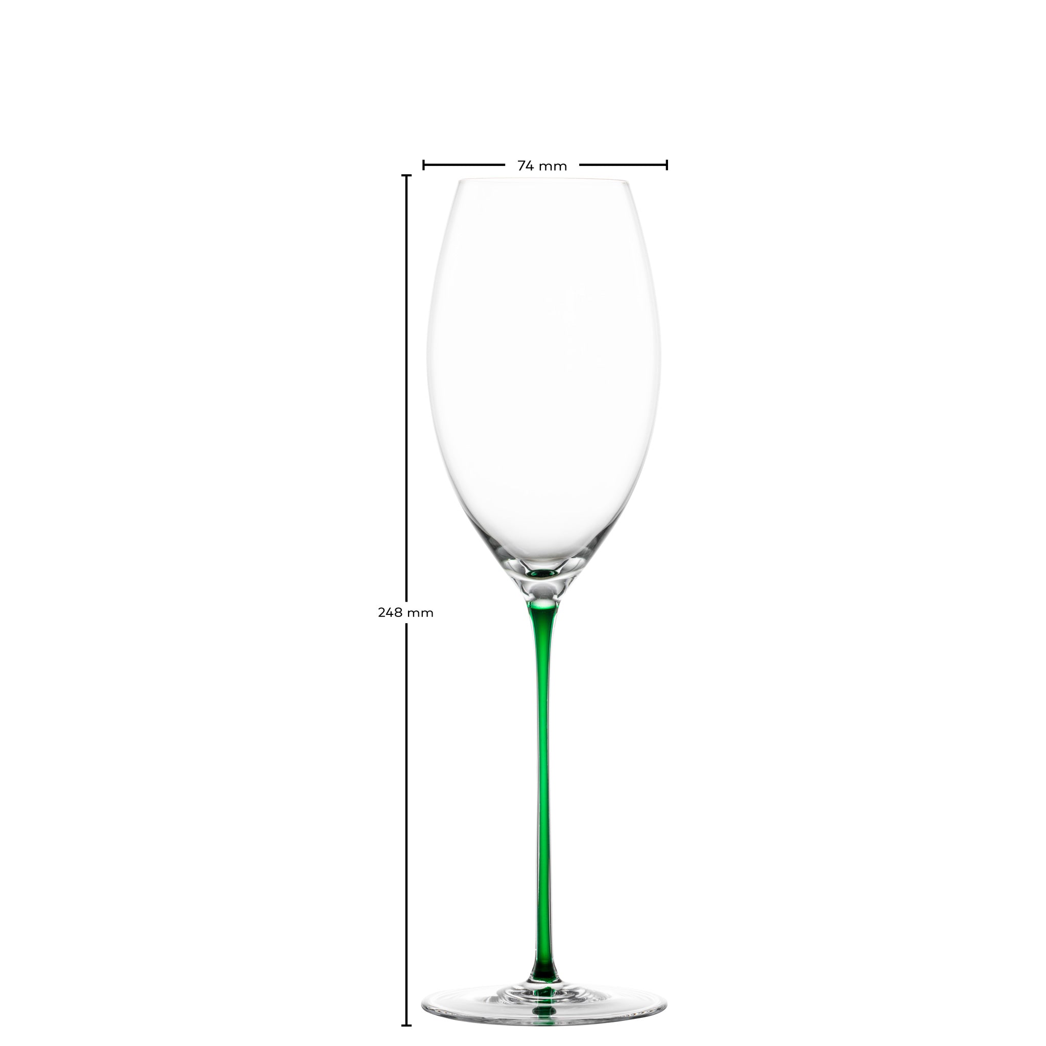 エノテカ・カラーズ / シャンパン "発泡ポイント付" 305ml 全3色 / ハンドメイド