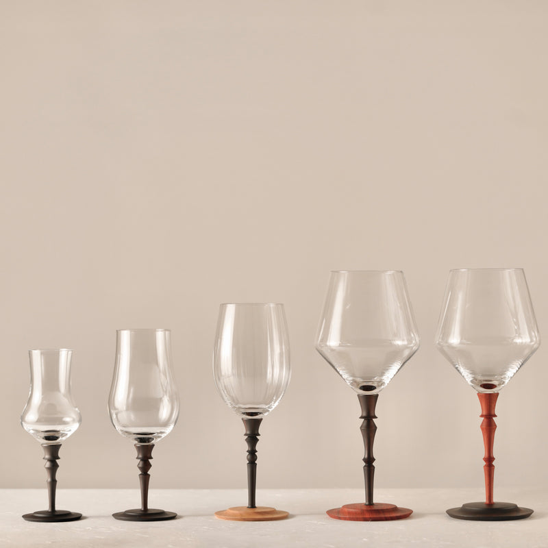 ZWIESEL x MOKU / グラッパ 95ml 縞黒檀 × 縞黒檀  / ハンドメイド