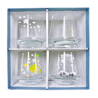 パーティー / 桜・花火・紅葉・雪 396ml（4個セット）