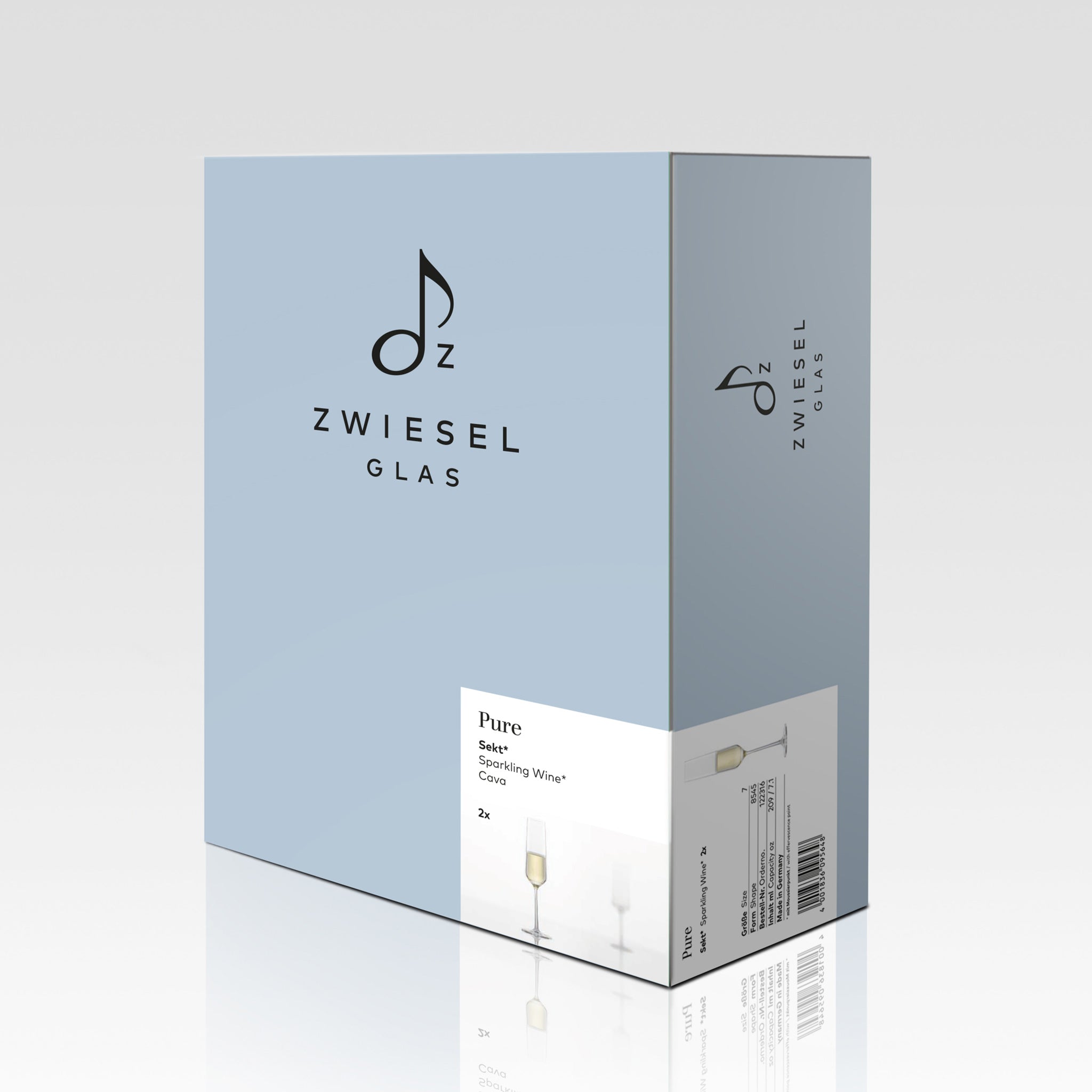ピュア / フルートシャンパン ”発泡ポイント付” 209ml（2個セット）